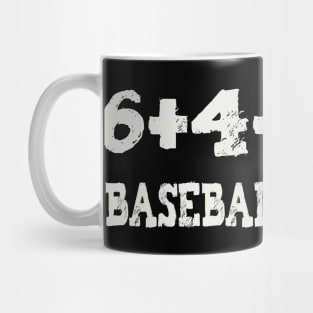 6+4+3=2 baseball is right Mug